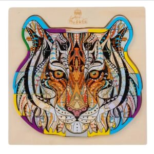 Puzzle drewniane – Tygrys