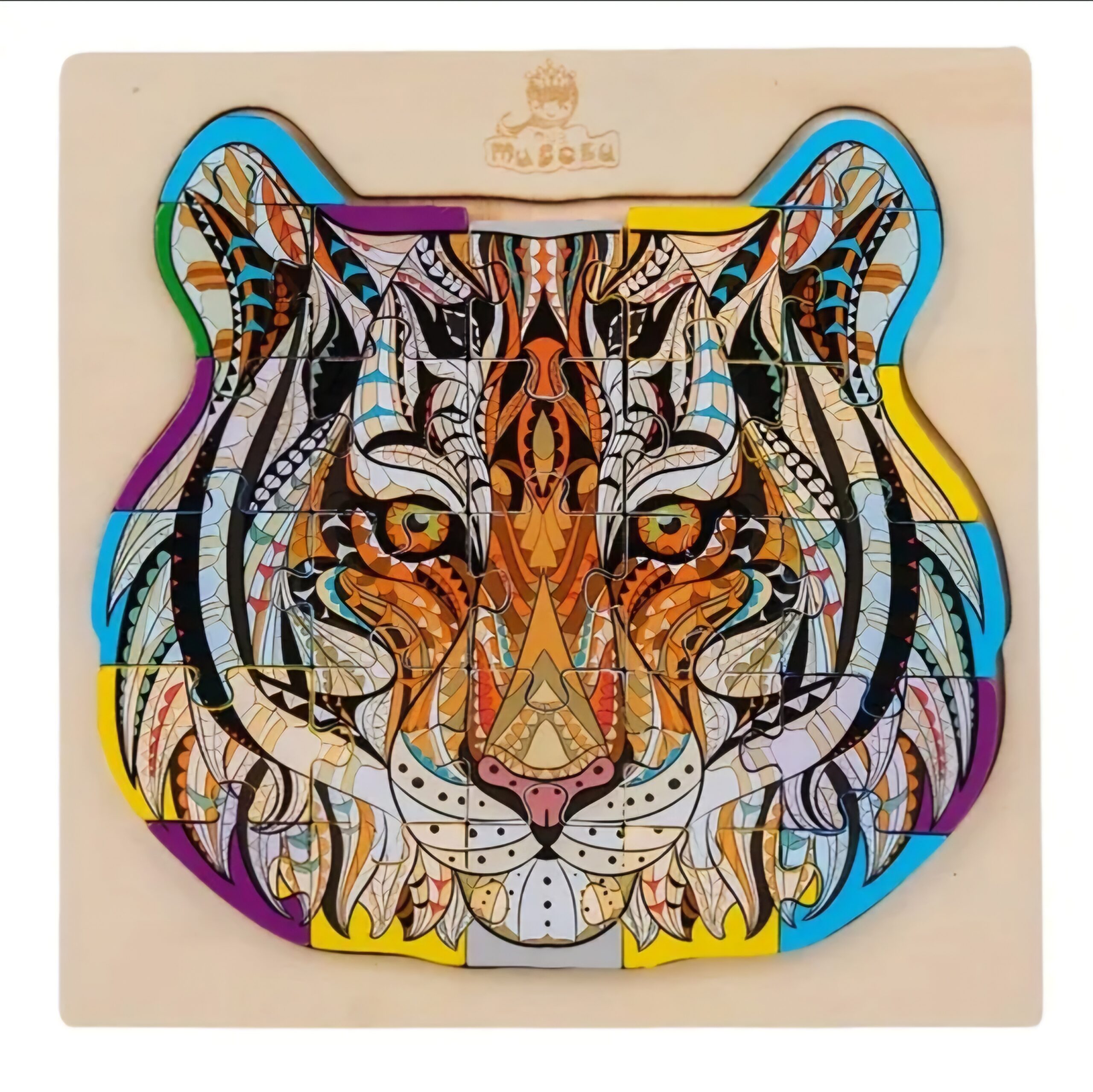 Puzzle drewniane – Tygrys