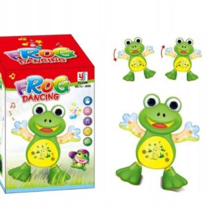 Tańcząca Żabka – Interaktywna Zabawka z Muzyką i Światłami