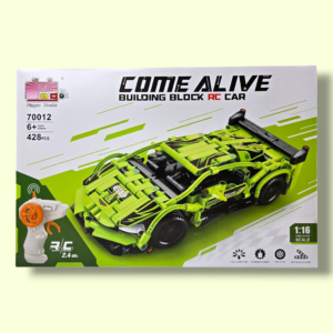 Zestaw klocków konstrukcyjnych – Zielona Bestia z pilotem 428 elementów Come Alive