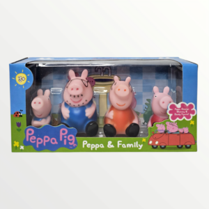 Zestaw Figurkowy – Rodzina Świnki Peppy 4 sztuki