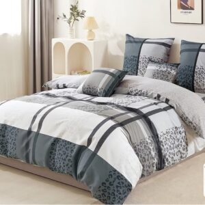 Komplet Pościeli 200x220 cm M1763 Cętki i Linie