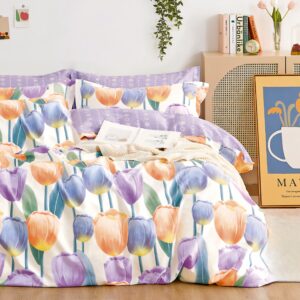 Komplet Pościeli 200x220 cm M1485 Kwiatowy Świt