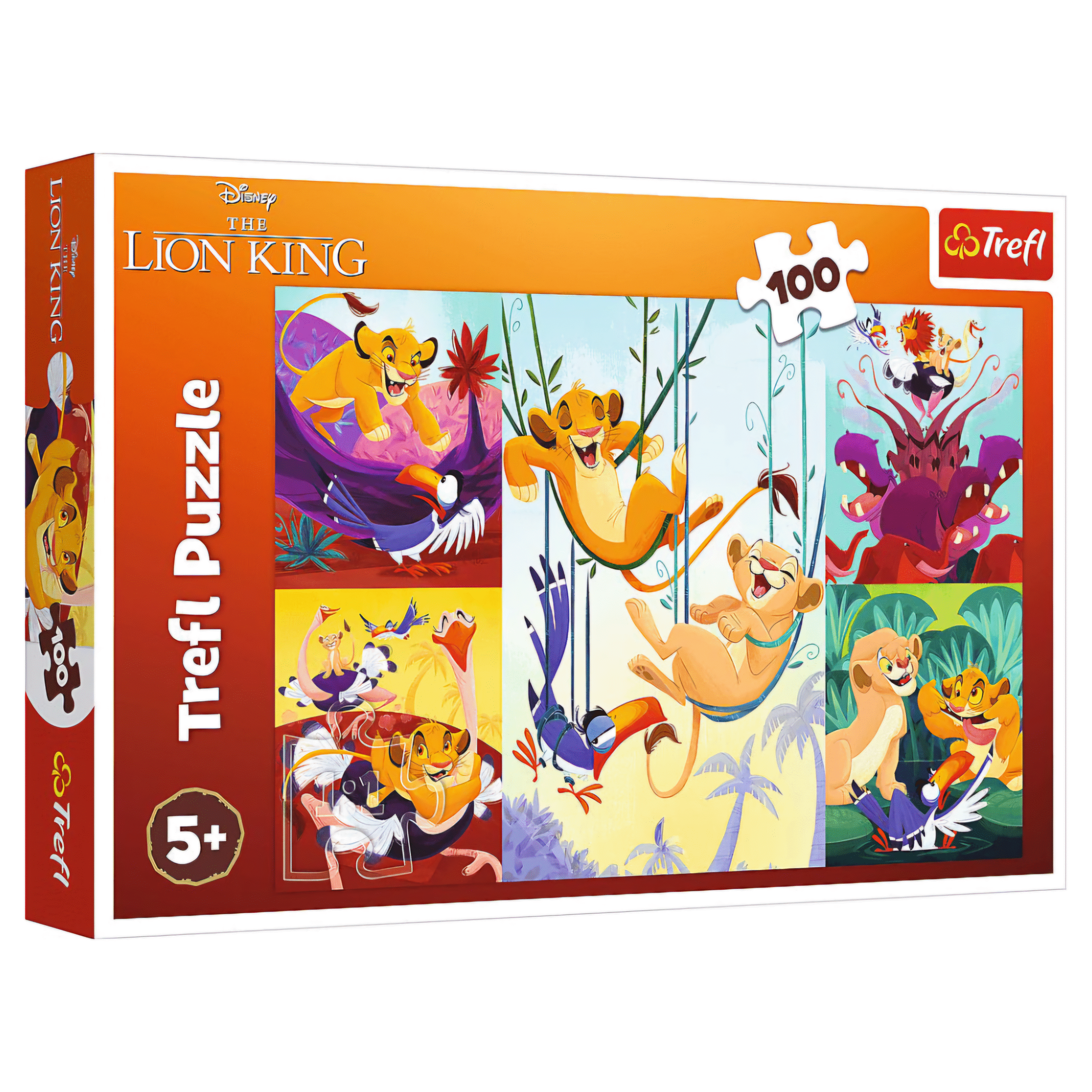 Puzzle Król Lew – 100 elementów