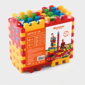 Klocki Konstrukcyjne Waffle 24 el.
