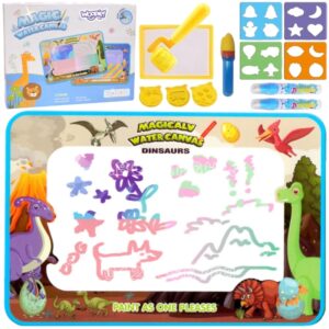 Magiczna Mata Wodna do Malowania XXL Pieczątki Cyferki 100x80 cm